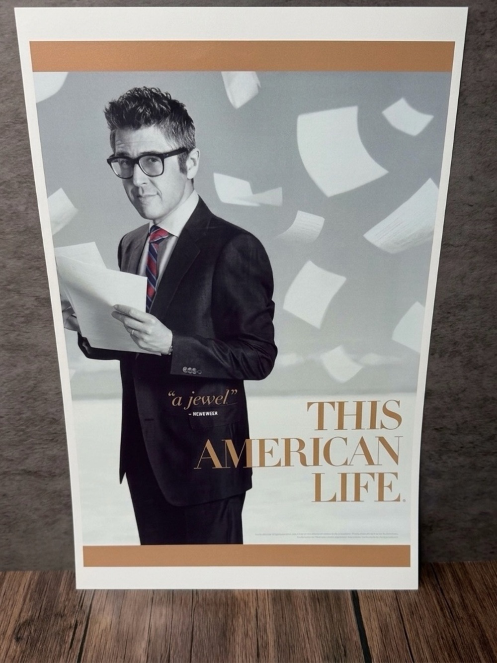 Rare This American Life (Showtime 2007) TV Series Promo print 11x17